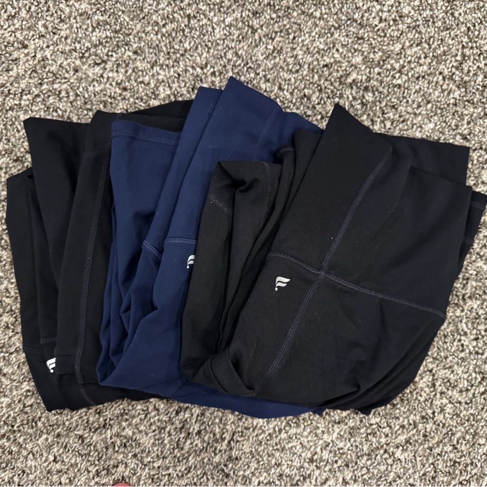 Fabletics Maternity leggings lot of 4